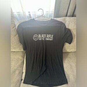 Black Rifle Coffee Company Men's Black Logo Tee